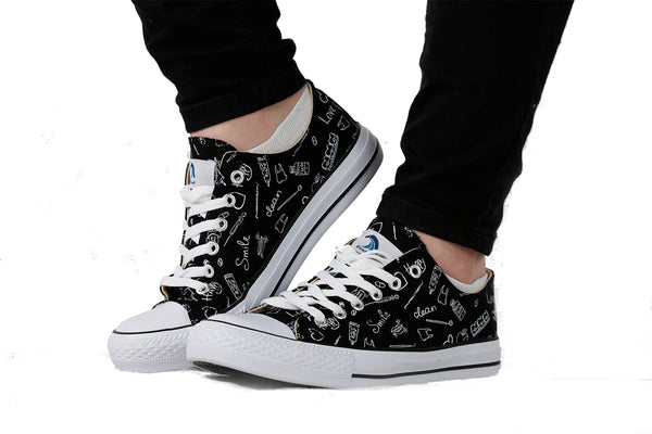 Dental Sneakers - Black - ZooSurf
