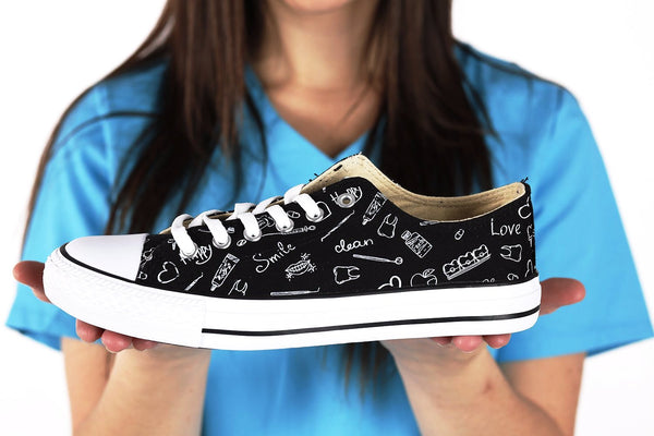 Dental Sneakers - Black - ZooSurf